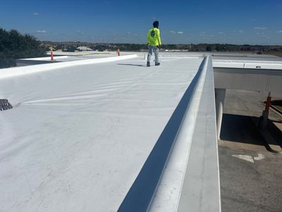 Temple TX — Commercial TPO Re-Roof