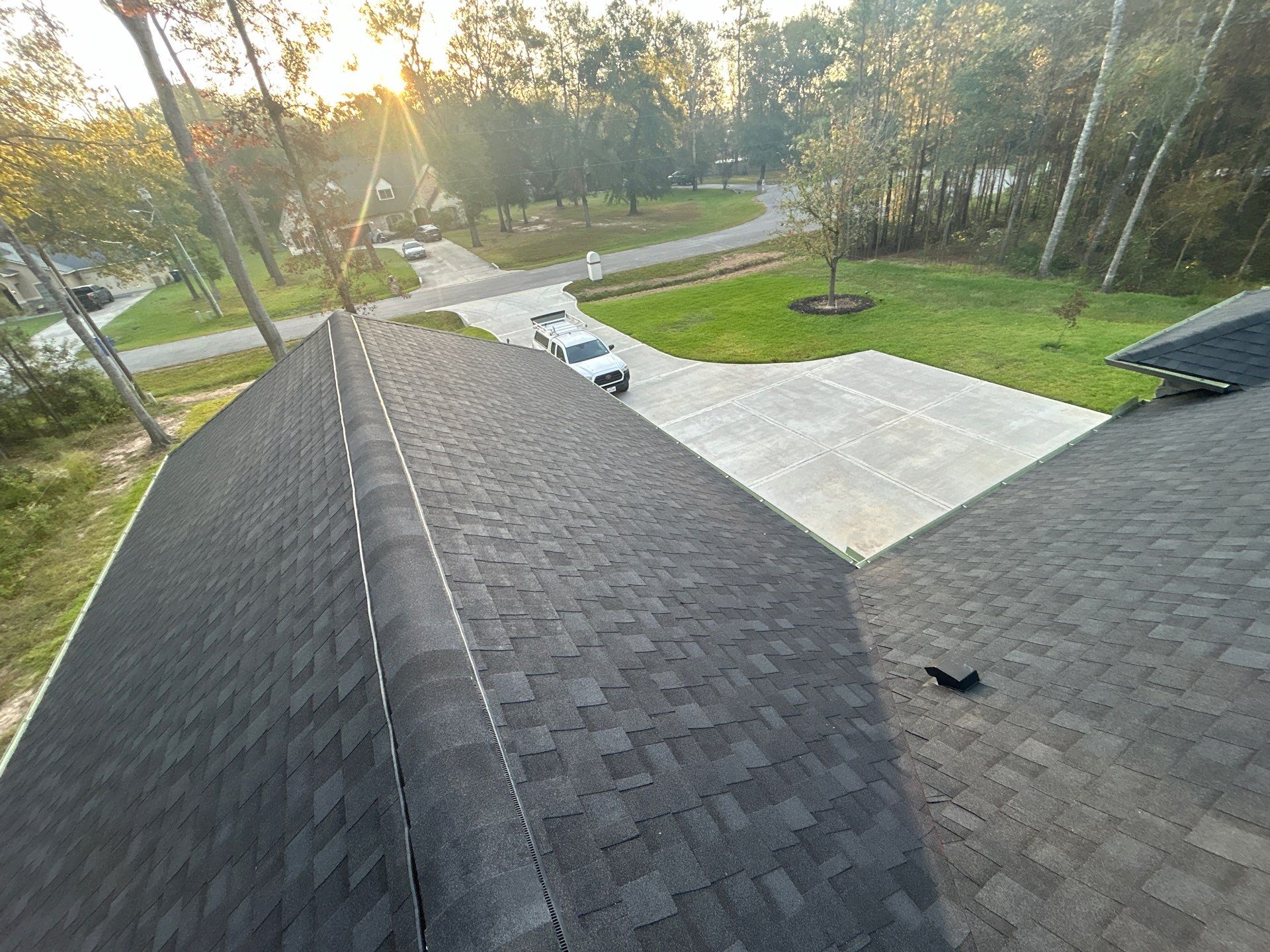 TAMKO Titan XT Rustic Black by STX Roofing