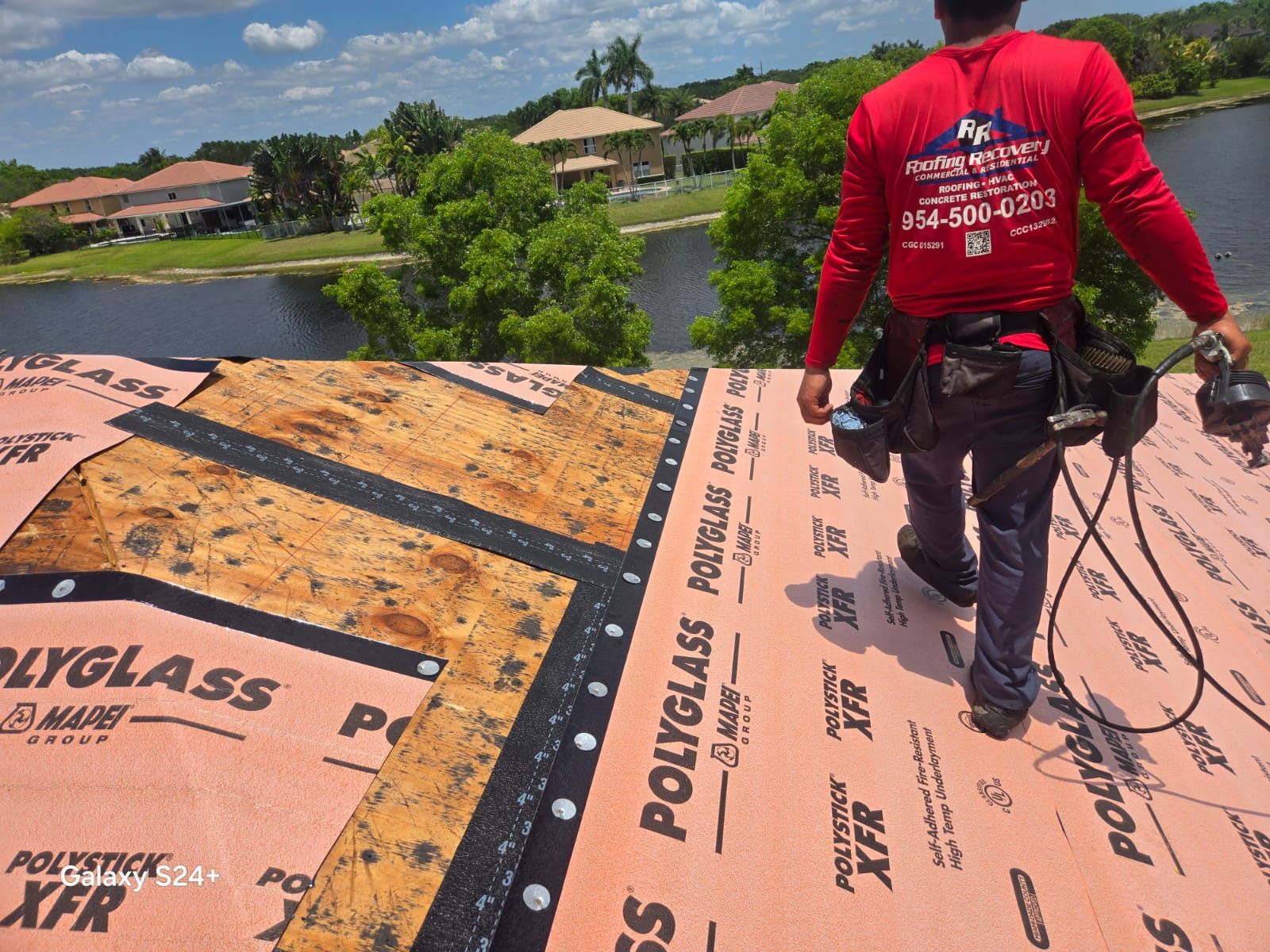 Series 1300 Englert Metal Roof in Weston by Roofing Recovery
