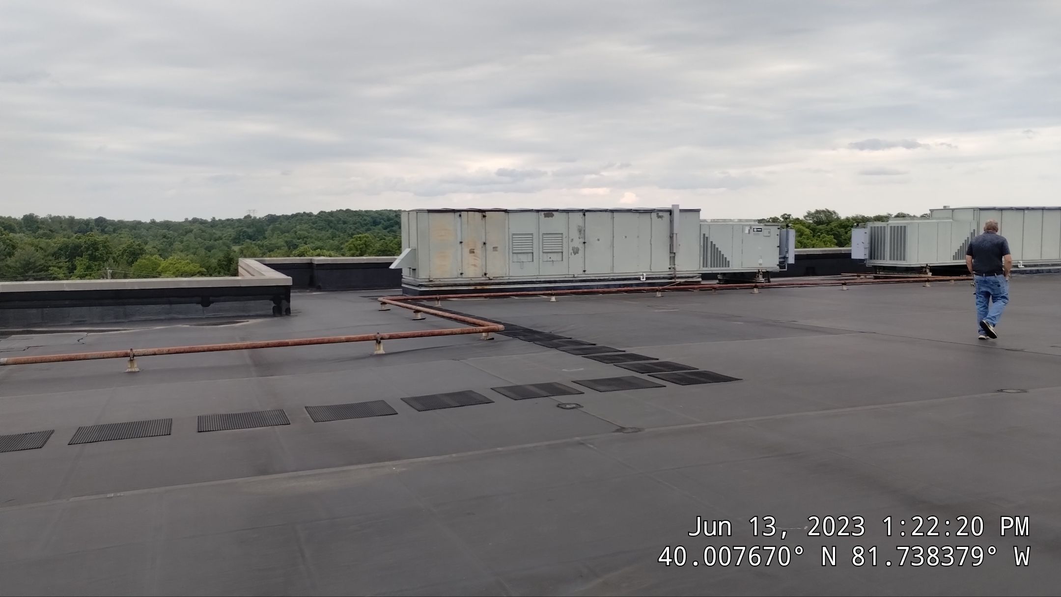 John Glenn High school Roof Install by Gold Star Roofing LLC 