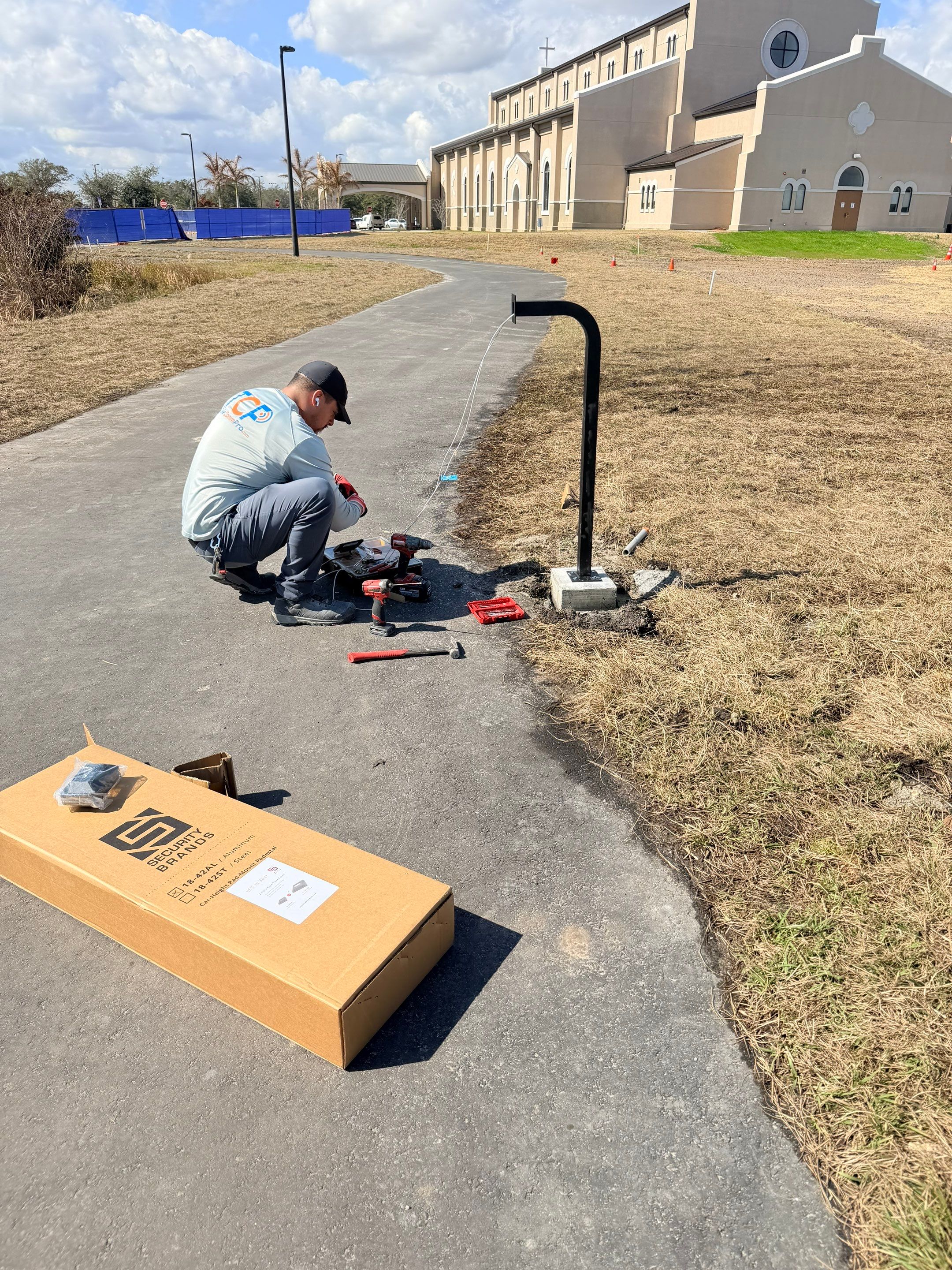 Slide Gate Operator Installation with MAX Control Board – Melbourne, FL by TeleCommPro