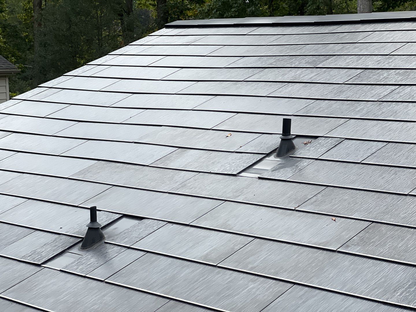Tesla Solar Roof Replacement using Tesla Solar Roof V3 Tiles by American Home Contractors