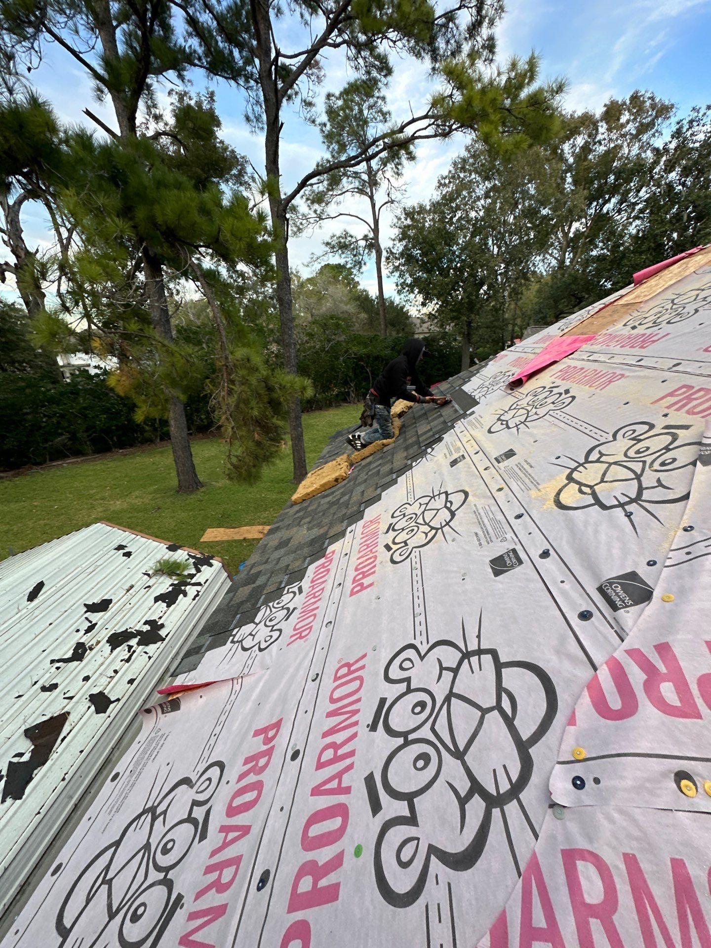 Project in Lake Jackson by Motion Roofing