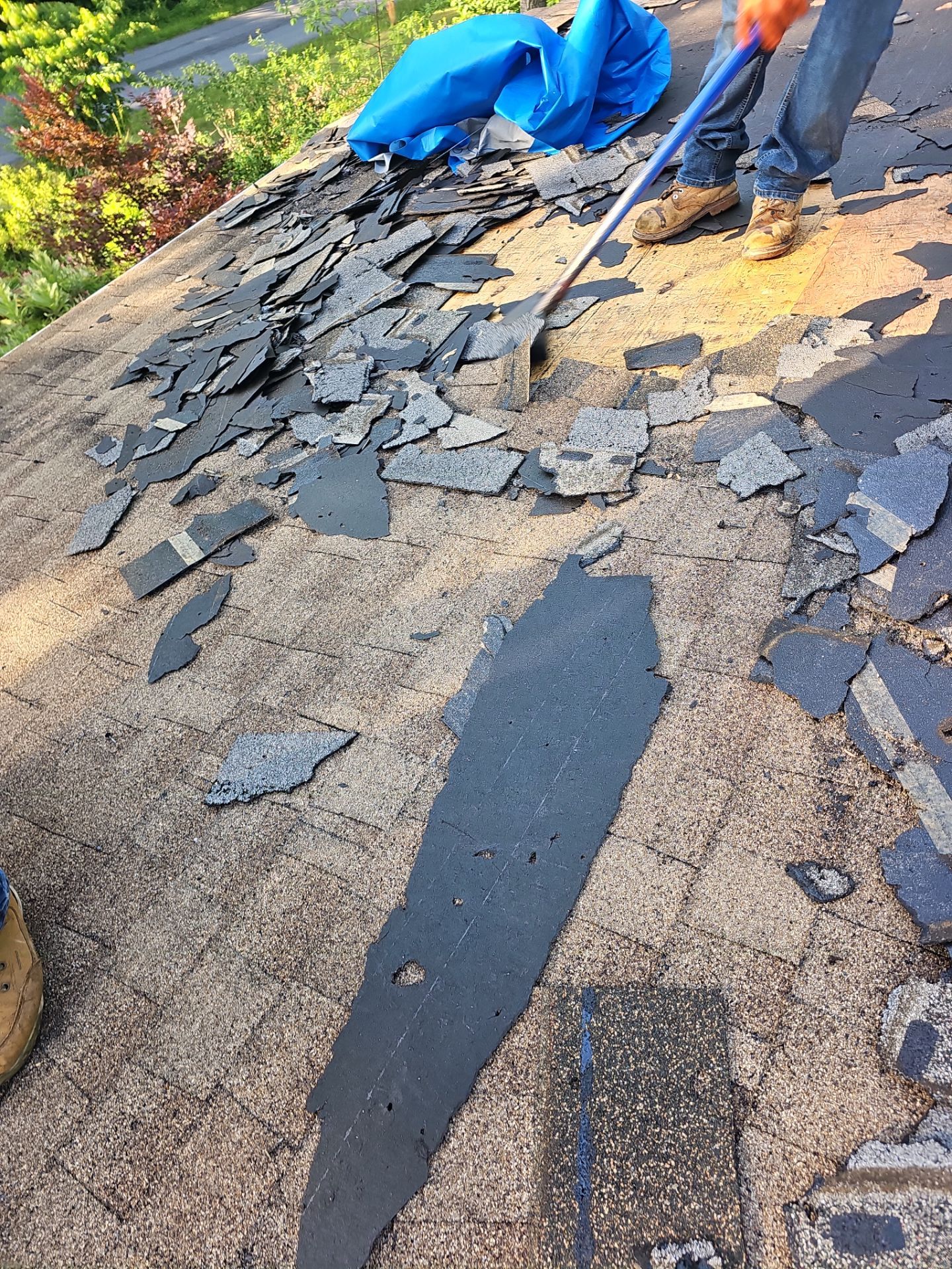 Roof Replacement - Resawn Shake by Winchester Roofing