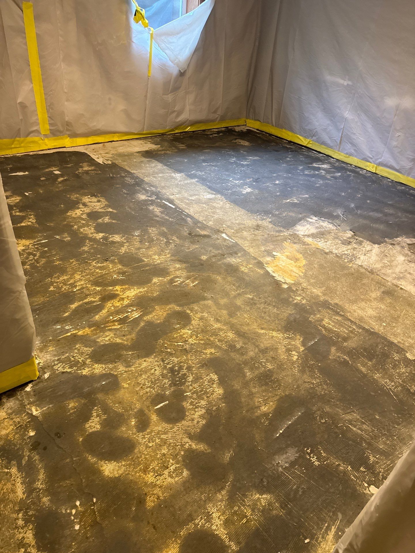 Custom Epoxy Flake Floor Installation for Spring Lake Residence by Gordon Painting