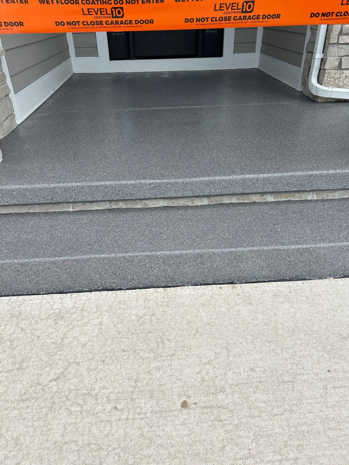 Dolerite Outdoor Concrete Coating by Level 10 Coatings