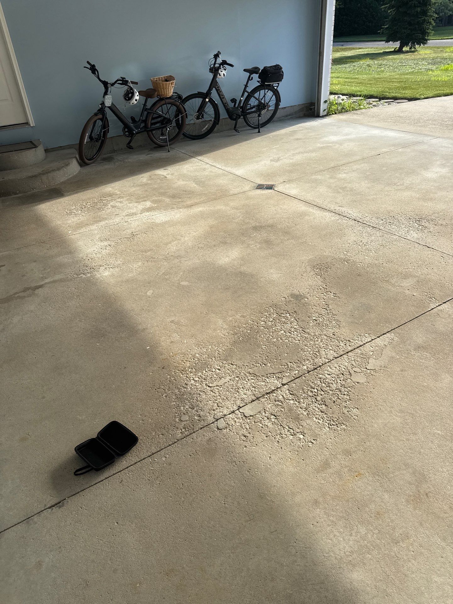 Custom Epoxy Flake Garage Floor Installation in Norton Shores by Gordon Painting