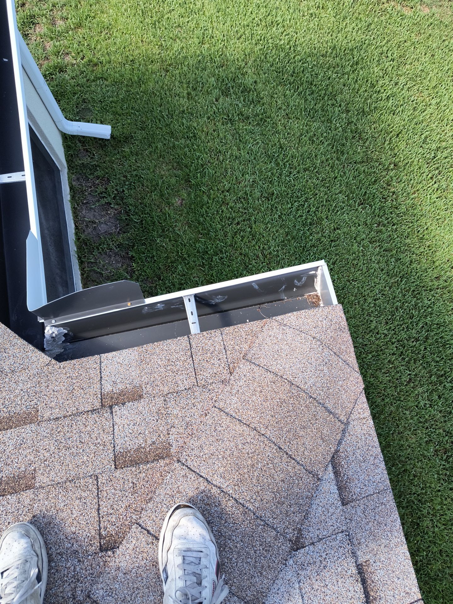 Leaf Guard System Installation in Cape Coral FL by Gutter Professors
