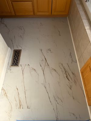 Luxury Vinyl Tile Installation