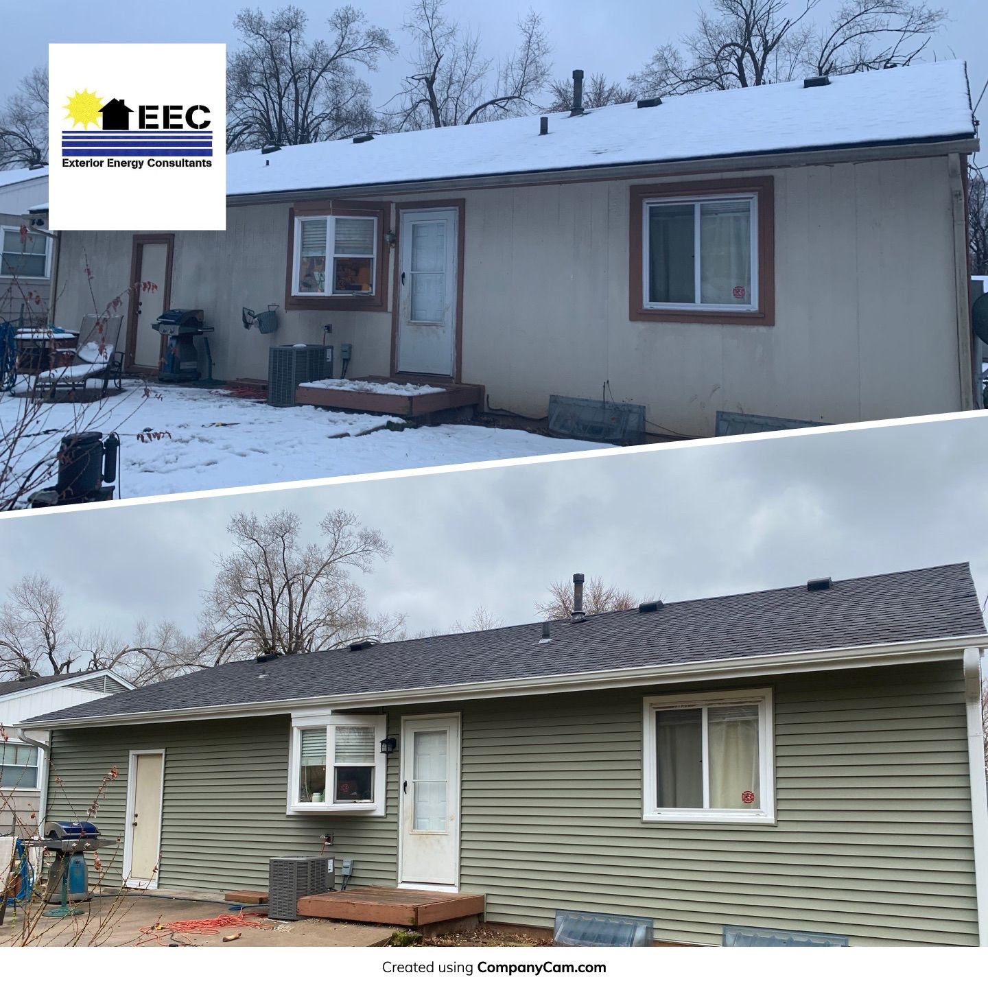 Out with the OLD and in with the new! by EEC Windows, Siding & Roofing