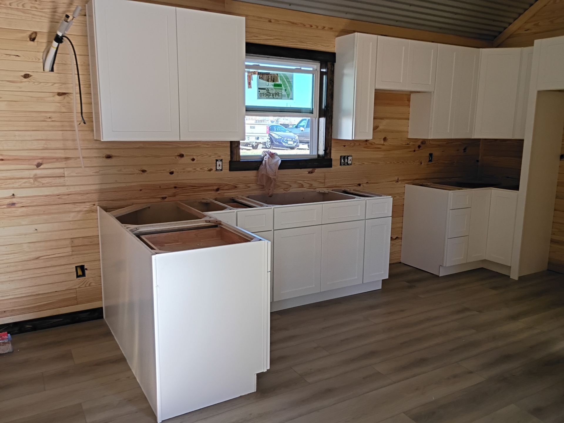Barn House Blitz: Full Cabinet Installation Completed in One Day by Tibi Soli LLC