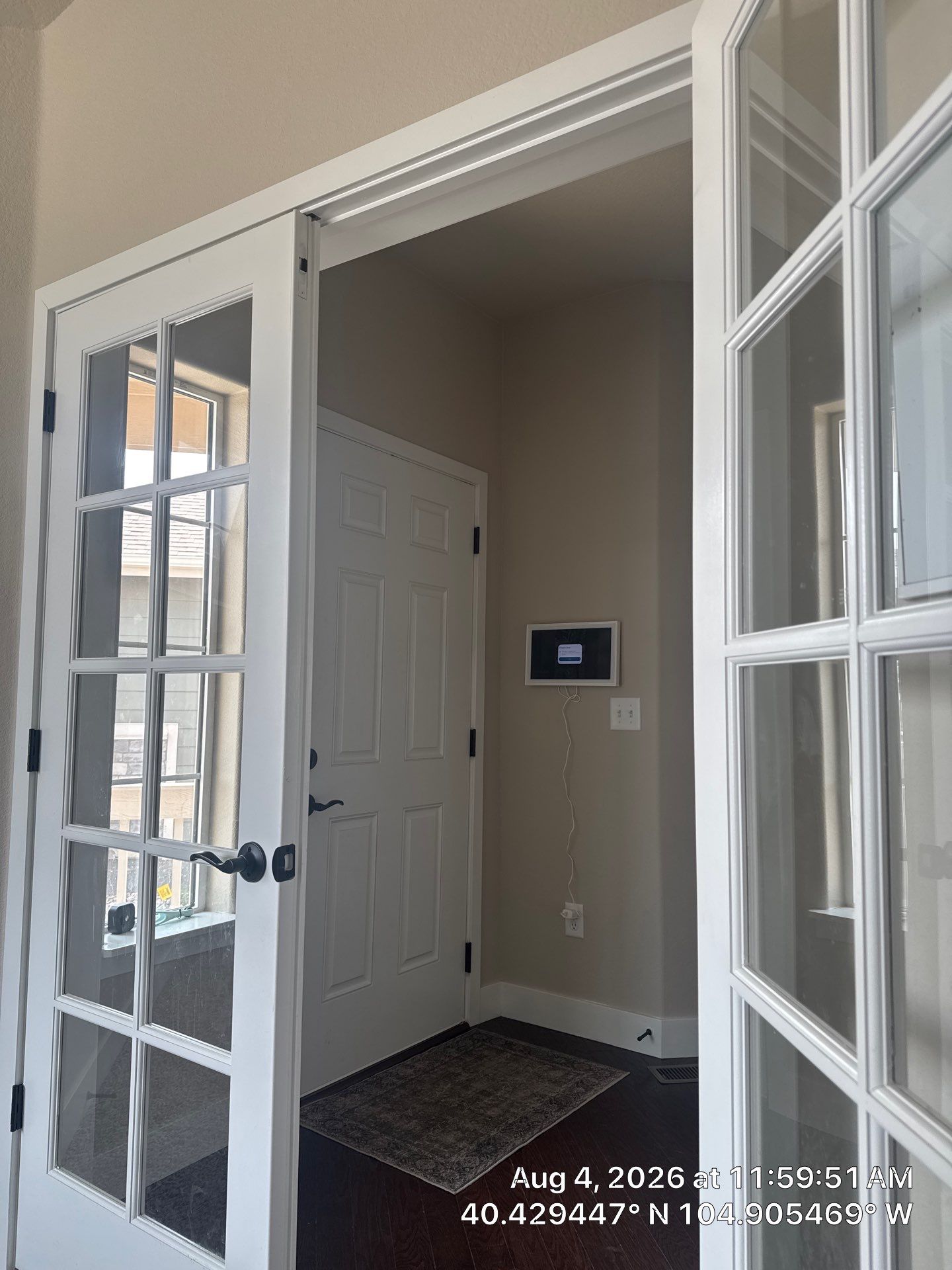 Home Office Lighting and Media Installation in Windsor by CompanyCam Sales Demo
