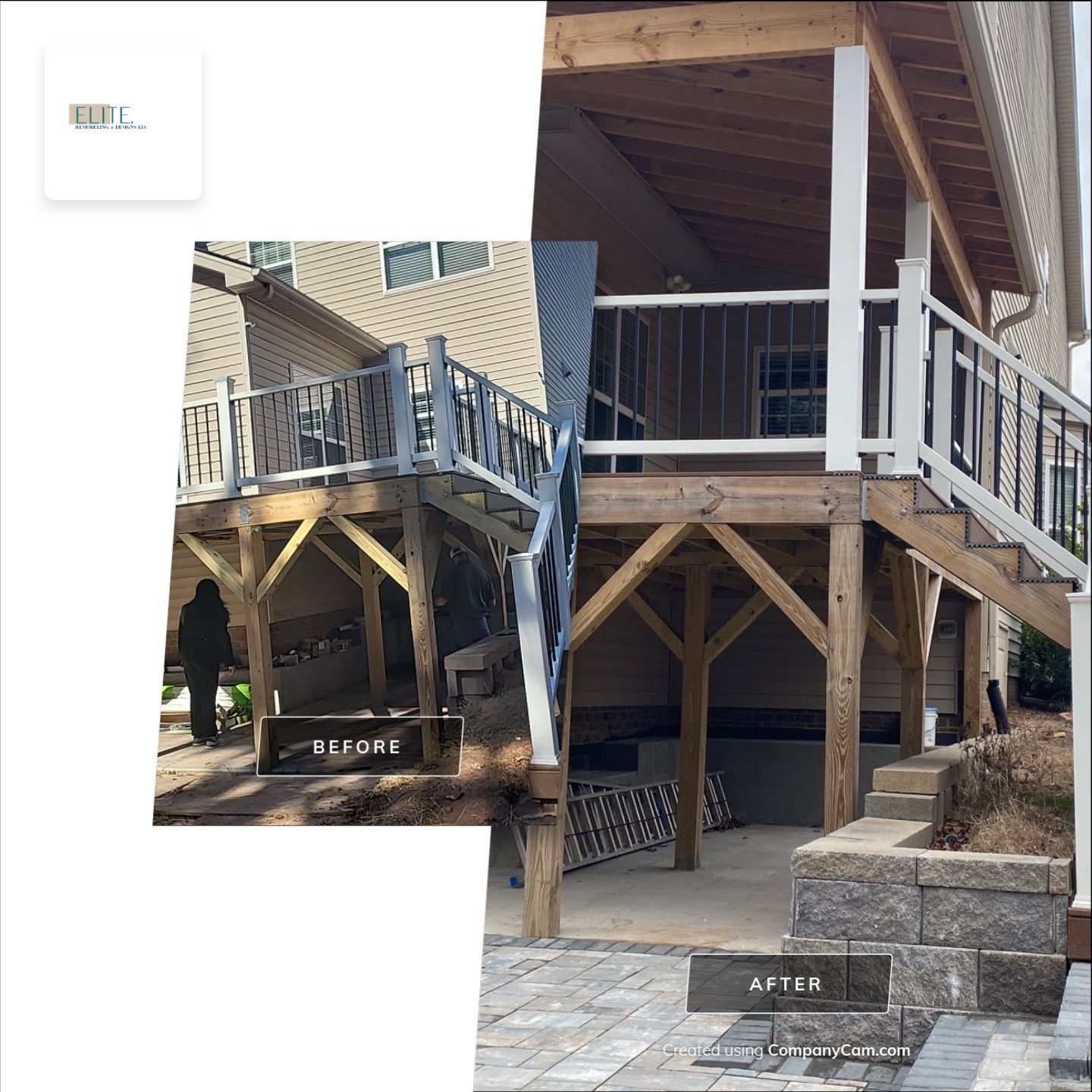 Project in Morrisville by Elite Remodeling and Design LLC