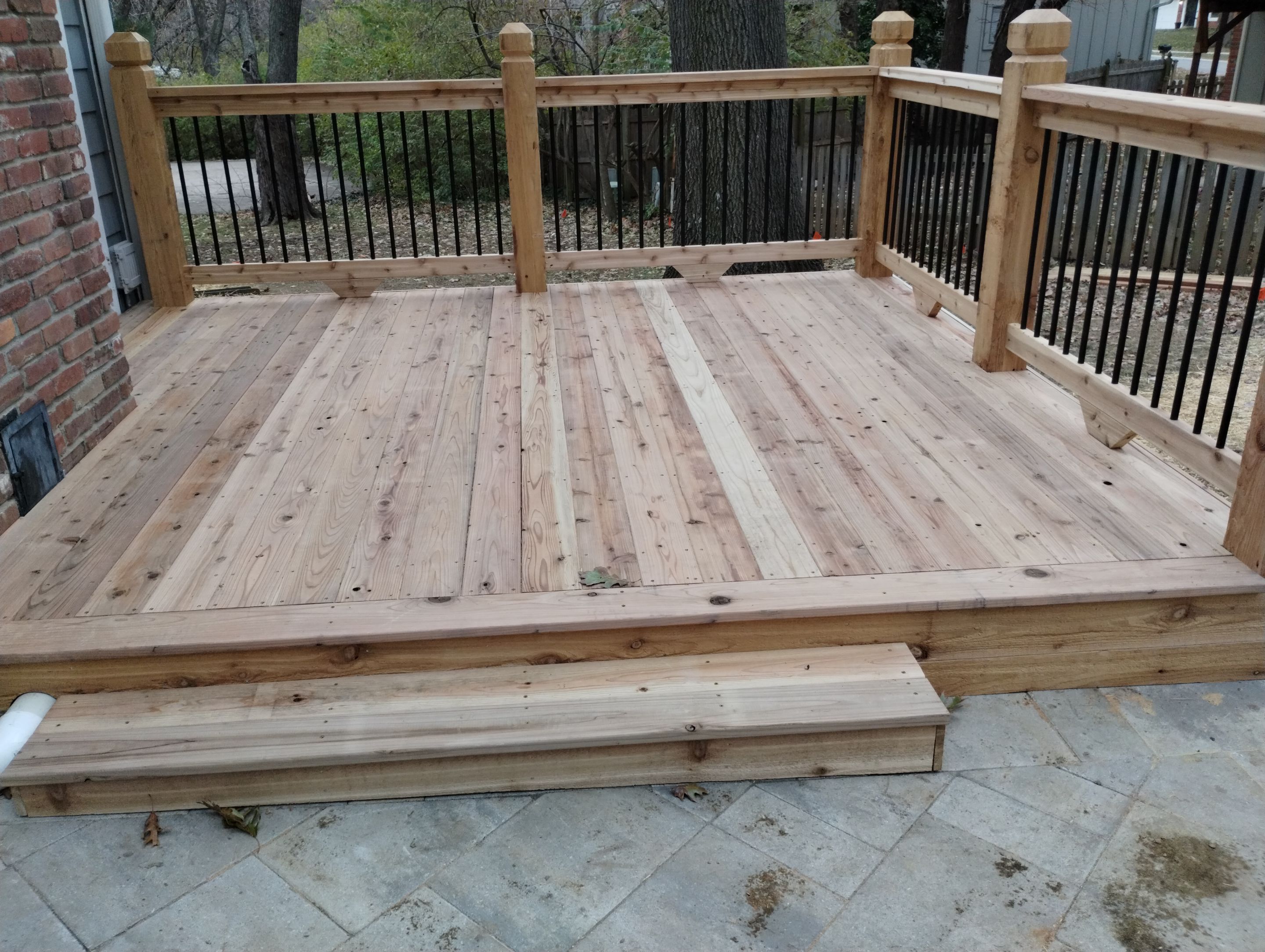 Deck and Patio Custom Build by LAND ESCAPES LLC
