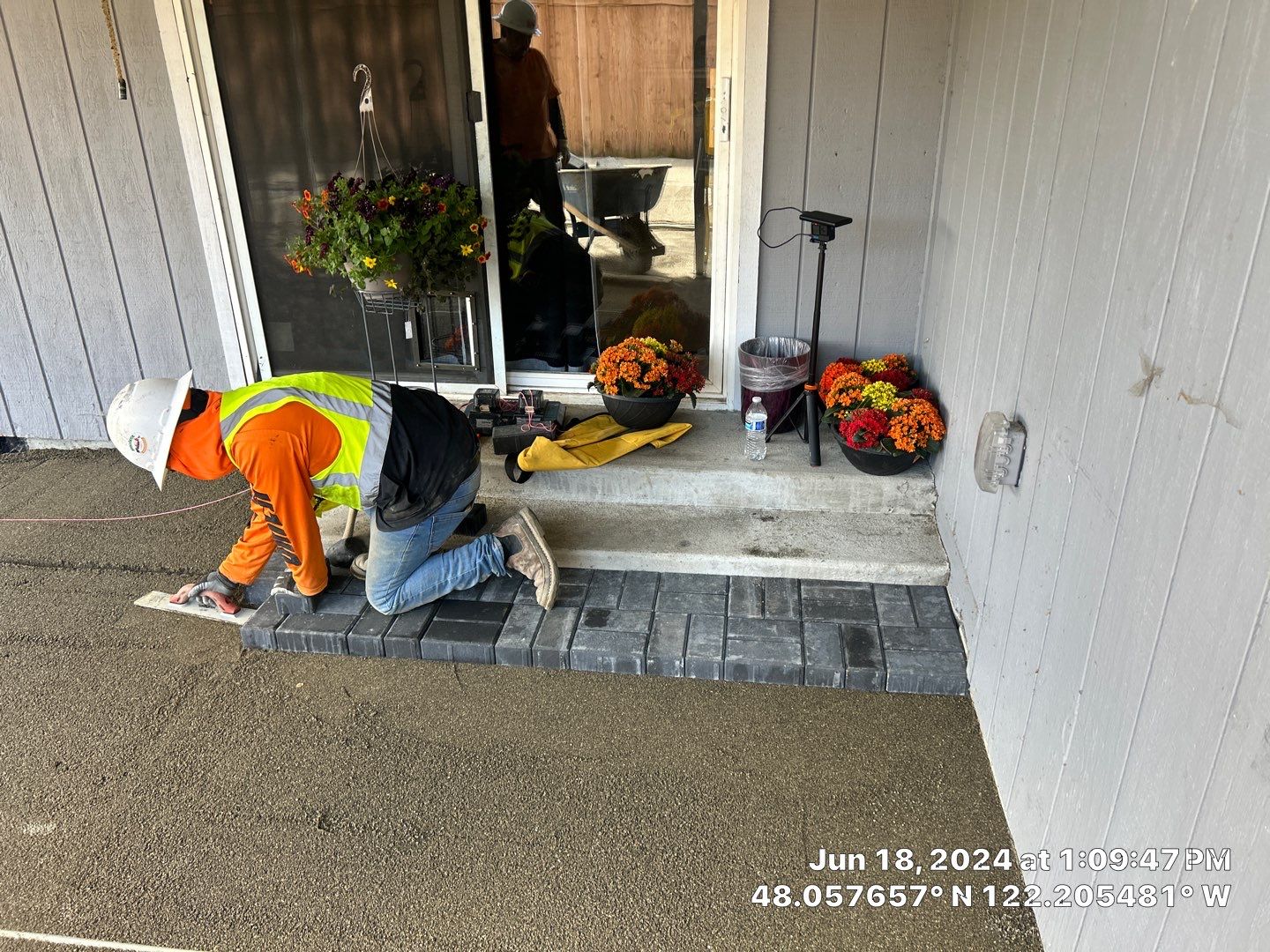 Connie G. Pavers Patio and Gravel Driveway by Jireh Asphalt & Concrete Inc 