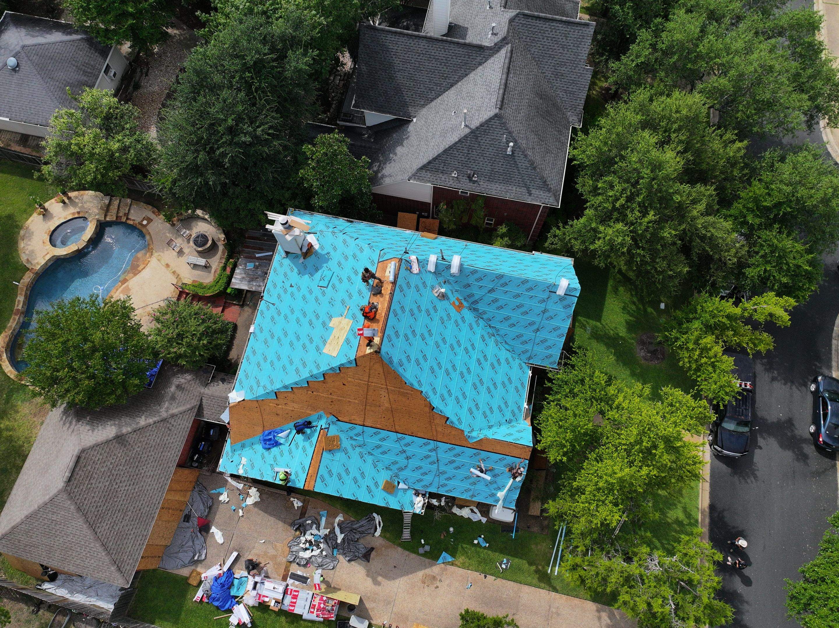 Fortified Northwest Hills Roof Replacment by Lapeyre Roofing