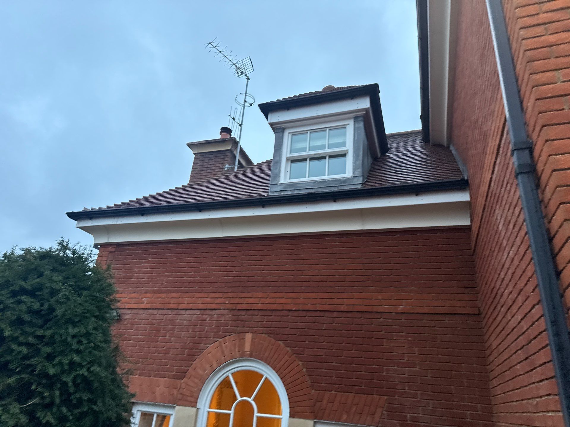 Roof Clean  - Moss Removal - Gutter Clean using Honda 15lpm Low Pressure Washing Machine by Ges Exterior Cleaning ltd