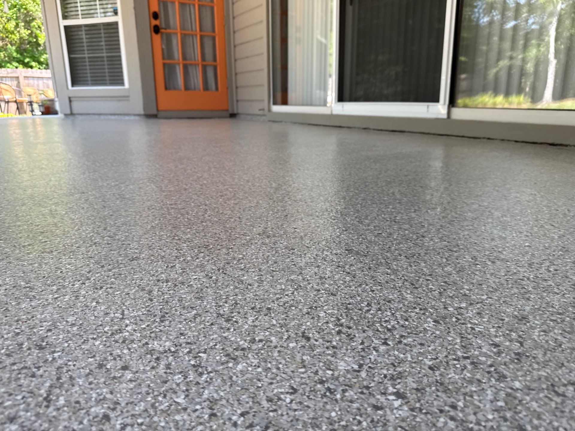 Porch Project in Gainesville, FL in Mount Everest by Cross Creek Concrete Coatings