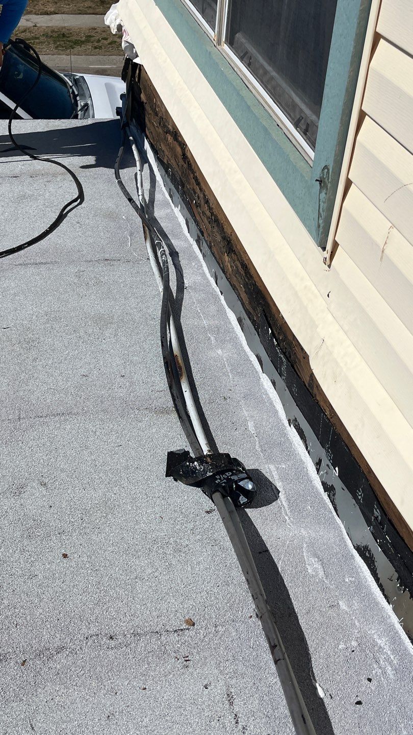 Mustang Island Flat Top by Bayfront Roofing and Construction
