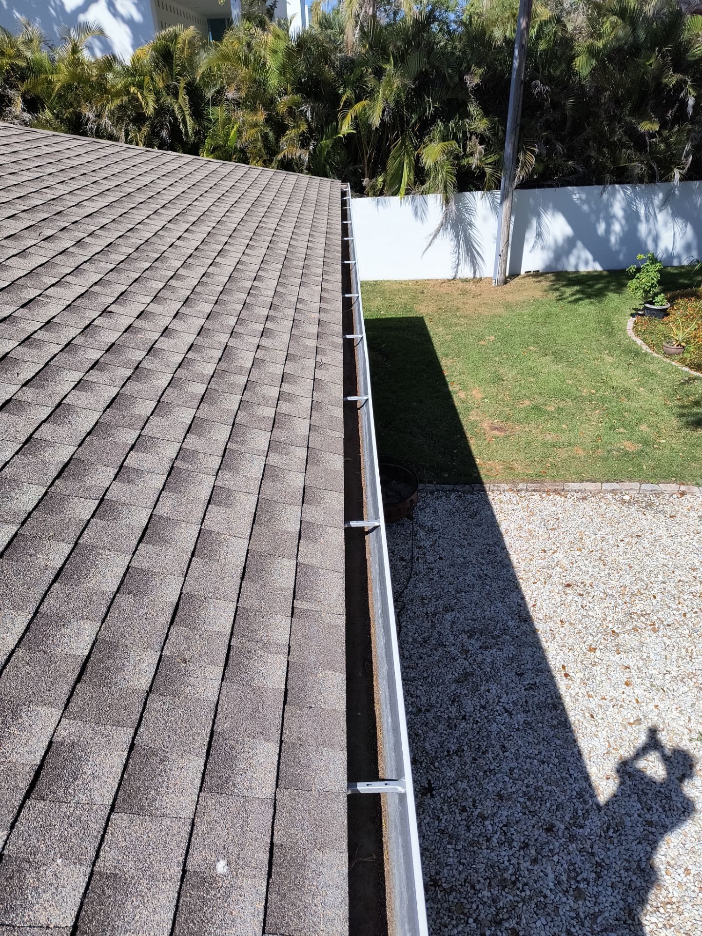 Leaf Guard using Gutter Guards in Sarasota FL by Gutter Professors