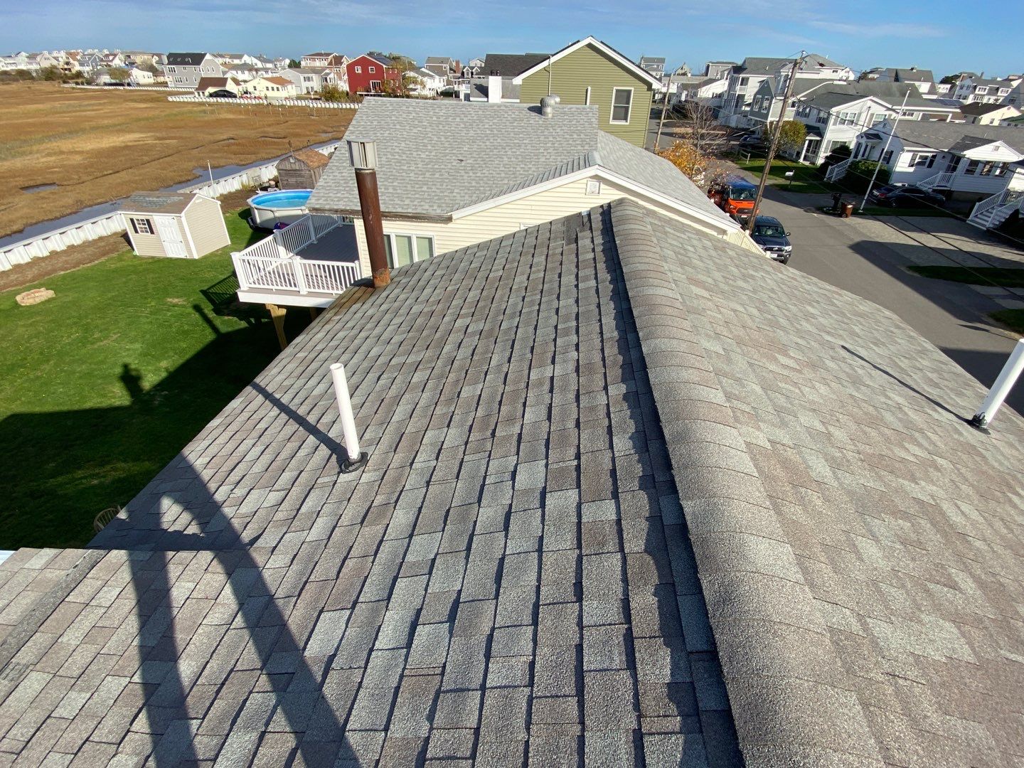 Residential Roofing Installation using GAF Timberline HDZ by Sensible Home Solutions