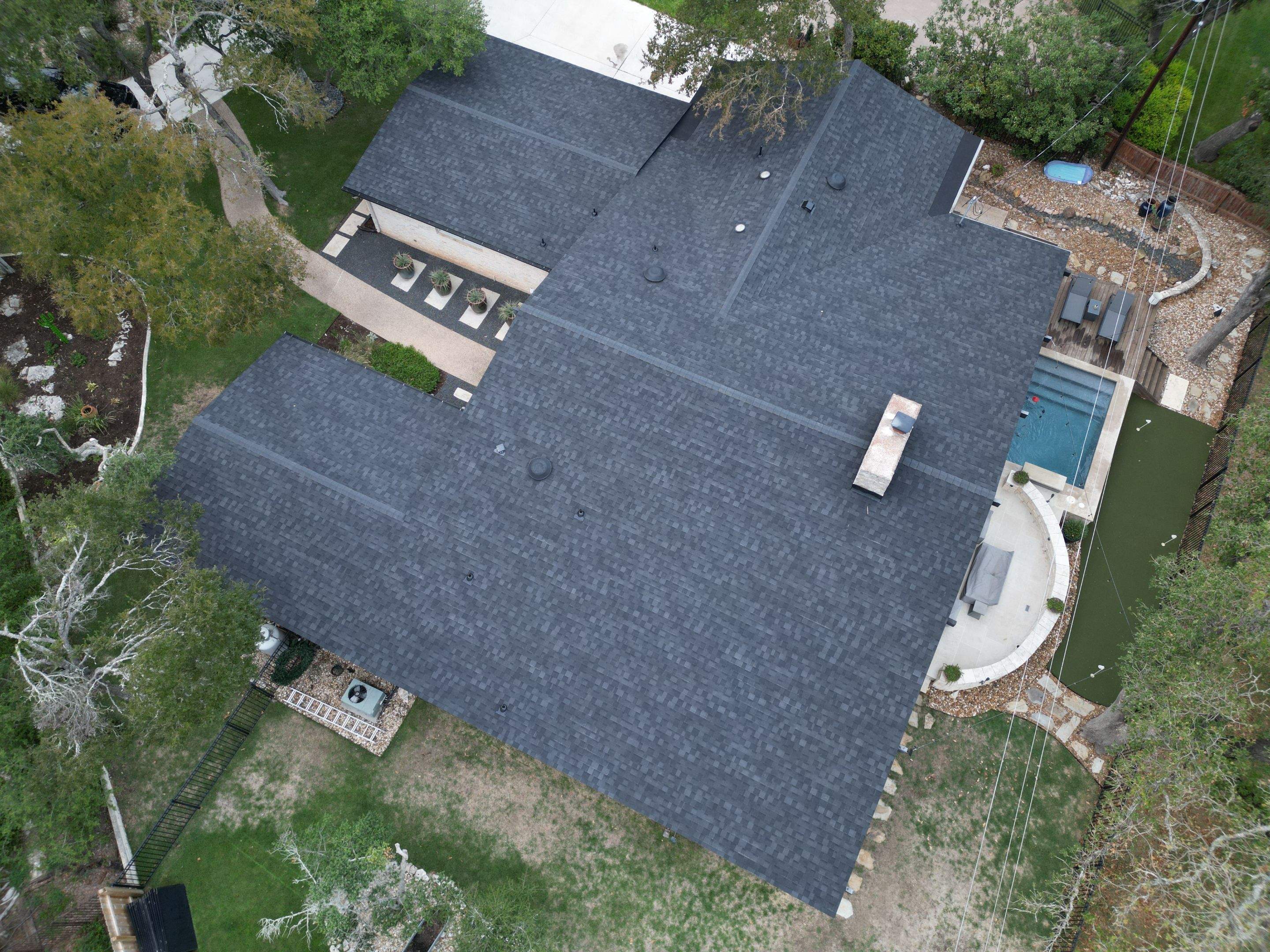 Granite Black - Iko Dynasty by RoofsOnly.com