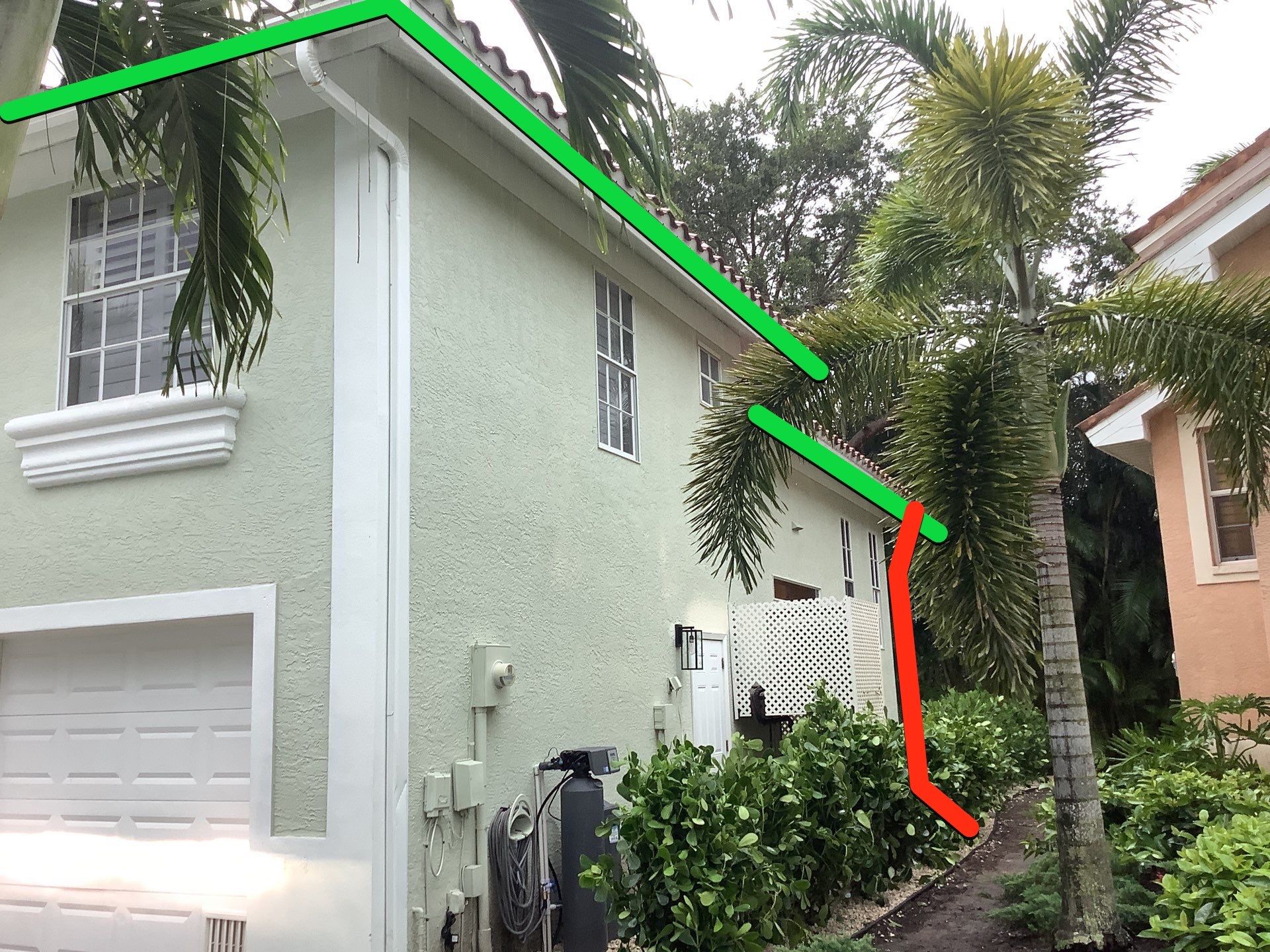 Downspout and Elbow Installation in Bonita Springs FL by Gutter Professors