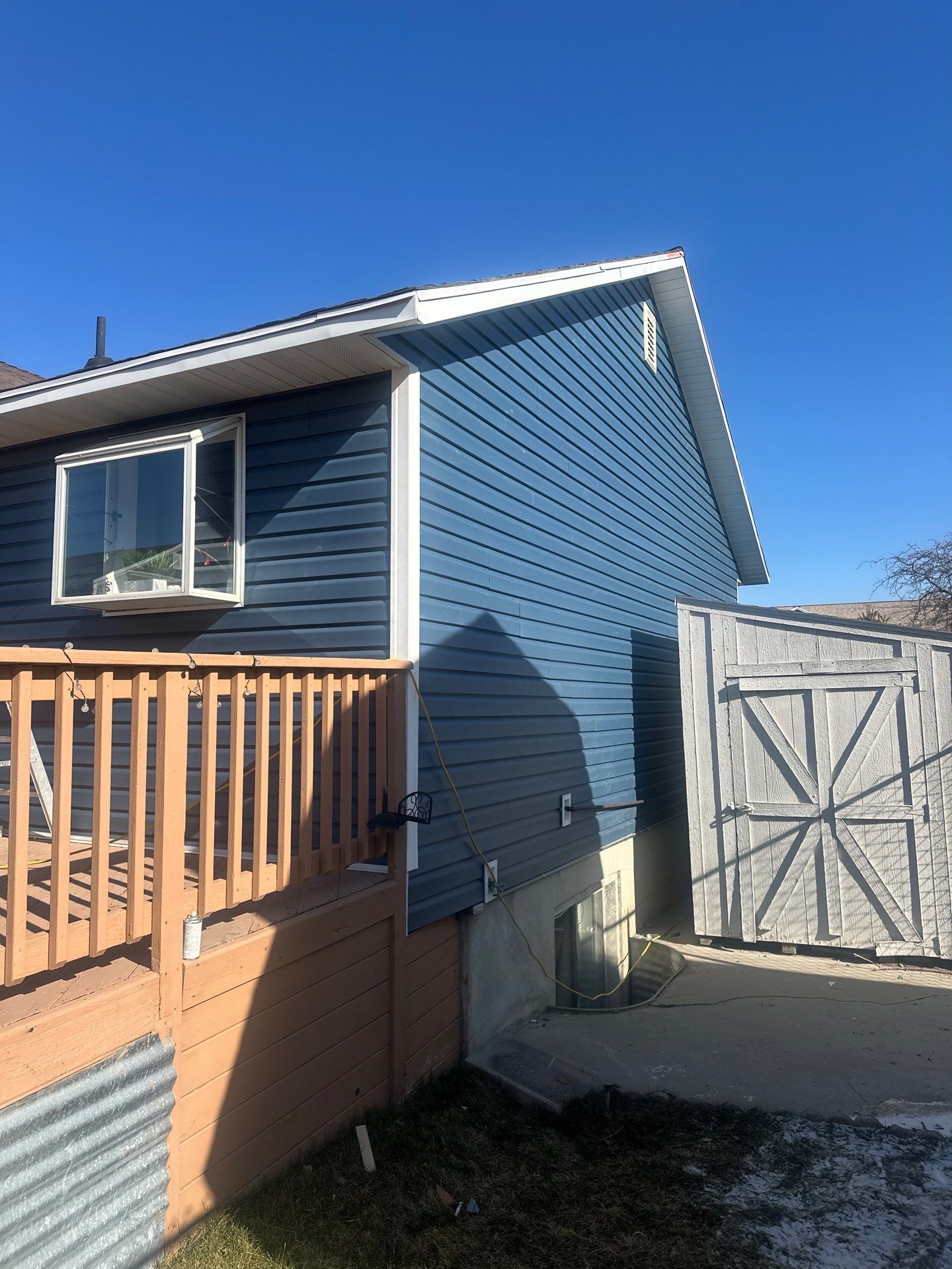 Project in West Jordan by Master Rain Gutters.