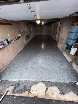 Concrete Floor Coating in Nightfall Finish