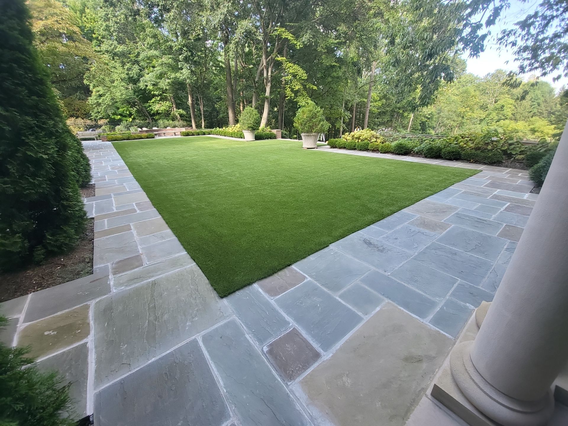 Premium Artificial Turf Lawn Installation by Southwest Greens Midwest