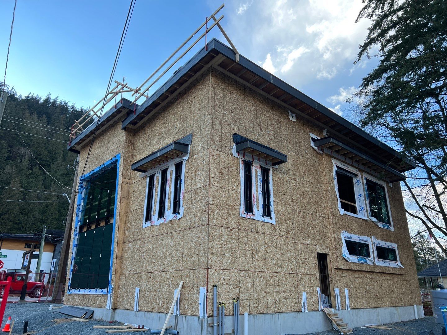 Commercial Roofing Installation using IKO 2ply sbs  by Top Notch Roofing Inc