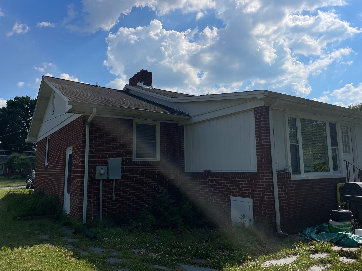 Carolina Blue Standing Seam Roof by Just In Time Roofing and Restoration