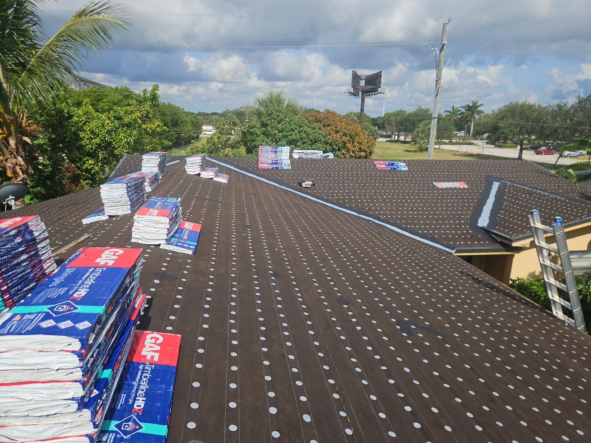 Residential Roofing Installation using GAF by BLUES BROTHERS ROOFING