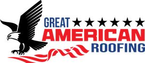 Logo for Great American Roofing