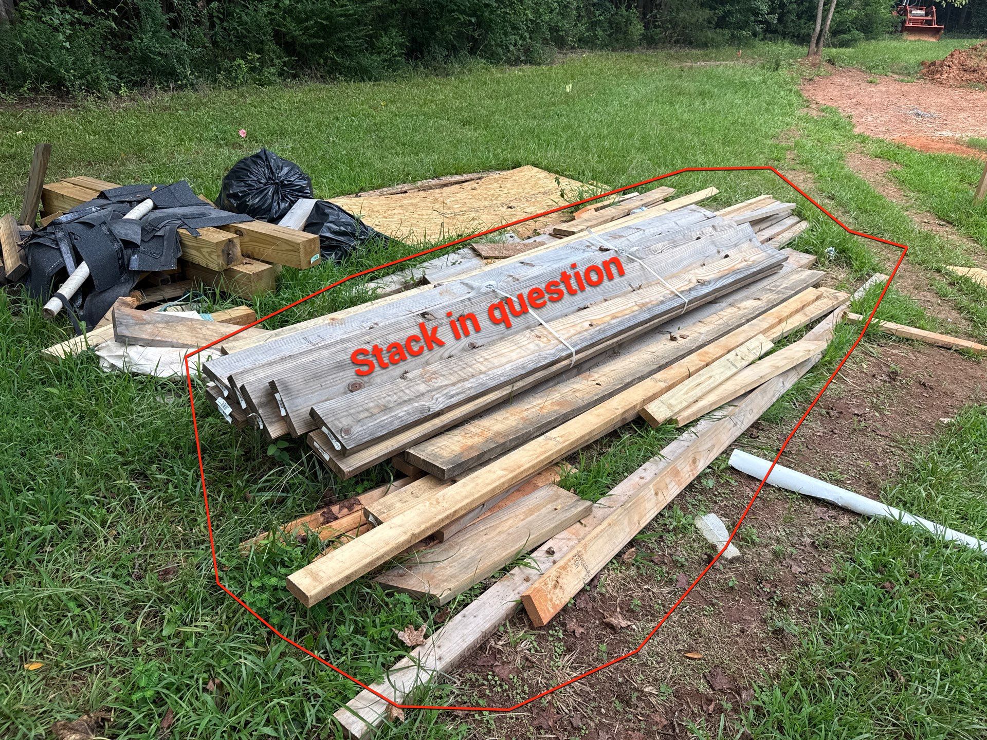 Project in Rock Hill by Badger Hauling