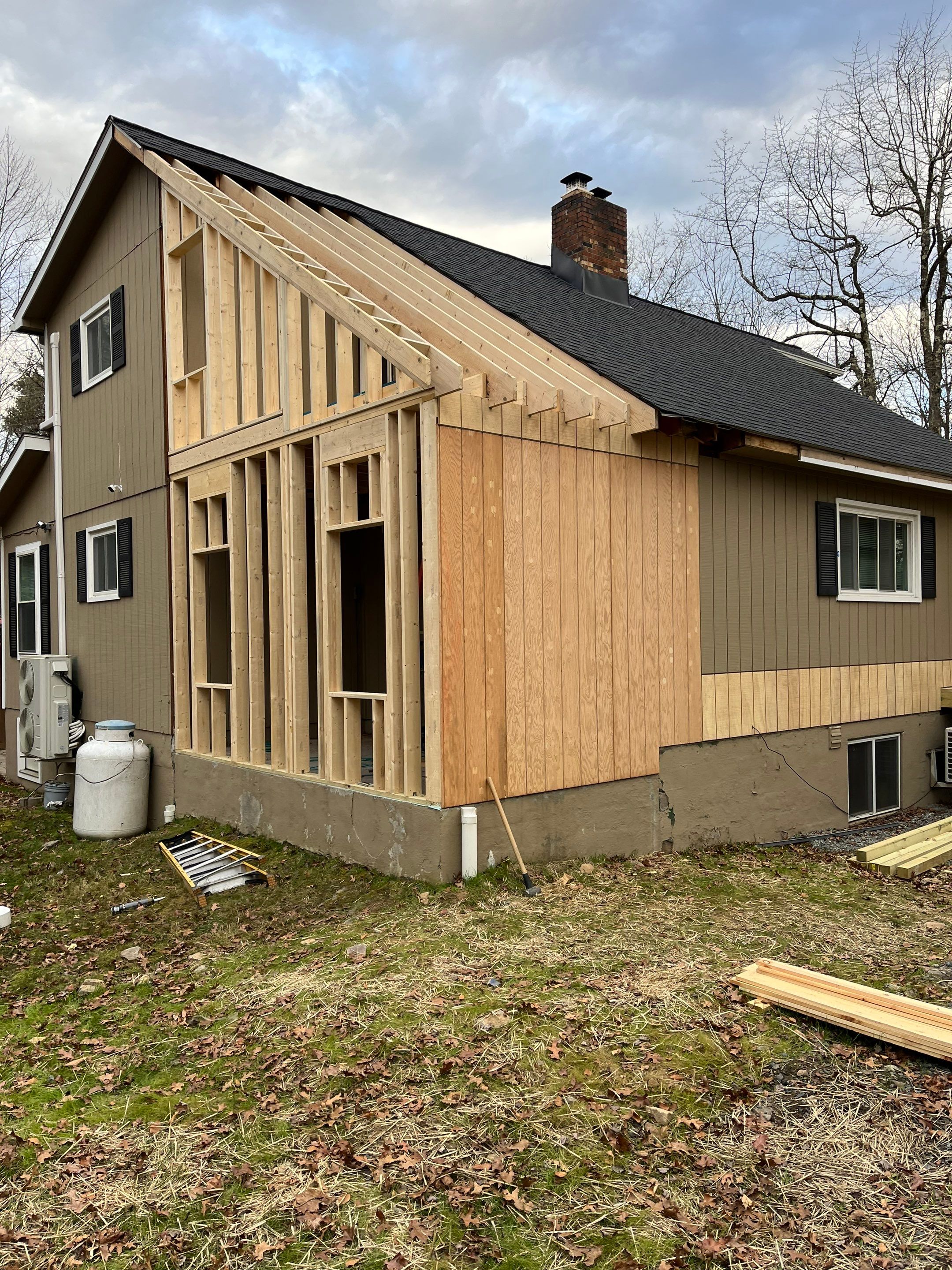 Richardson Porch And Rear Addition by Burke Home Services