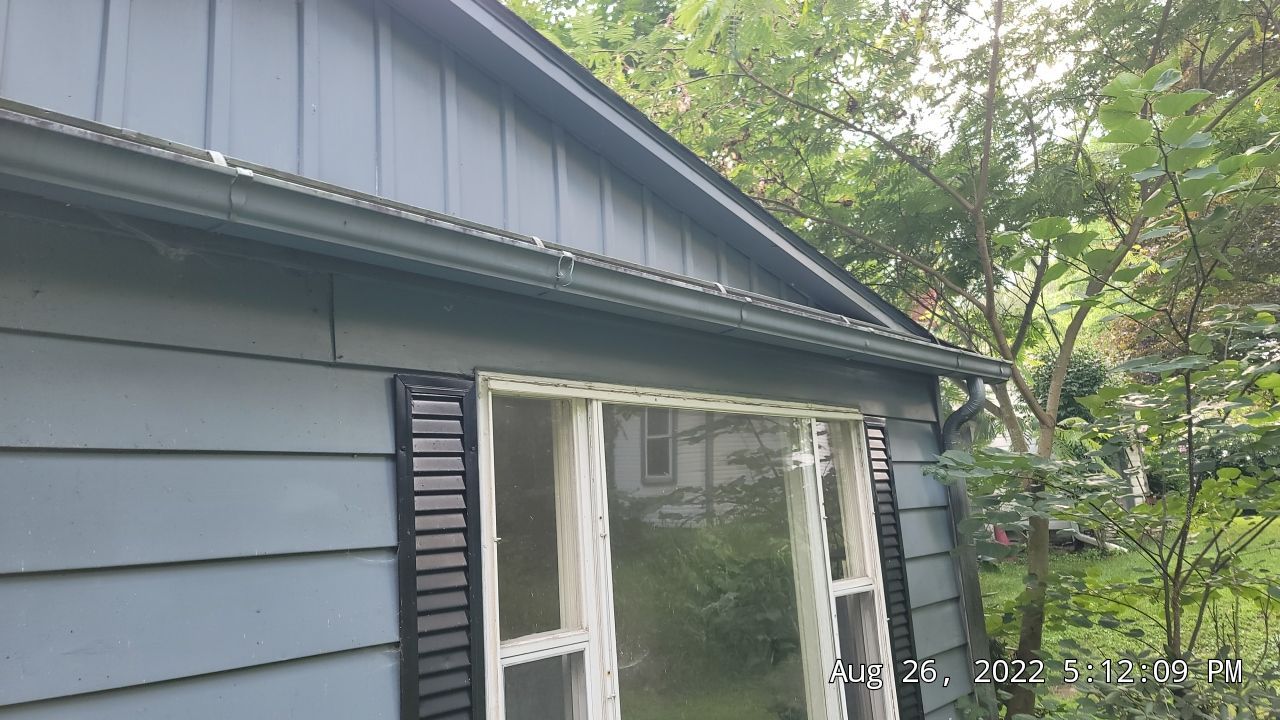 ATLAS PINNACLE COLOR: COASTAL GRANITE DRIP EDGE: BLACK by Eagle Eye Roofing