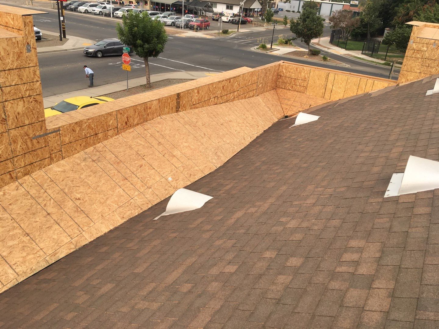 Spray foam and coatings using Conklin Benchmark/PUMA XL coatings and spray foam by Straight Edge Roofing Inc