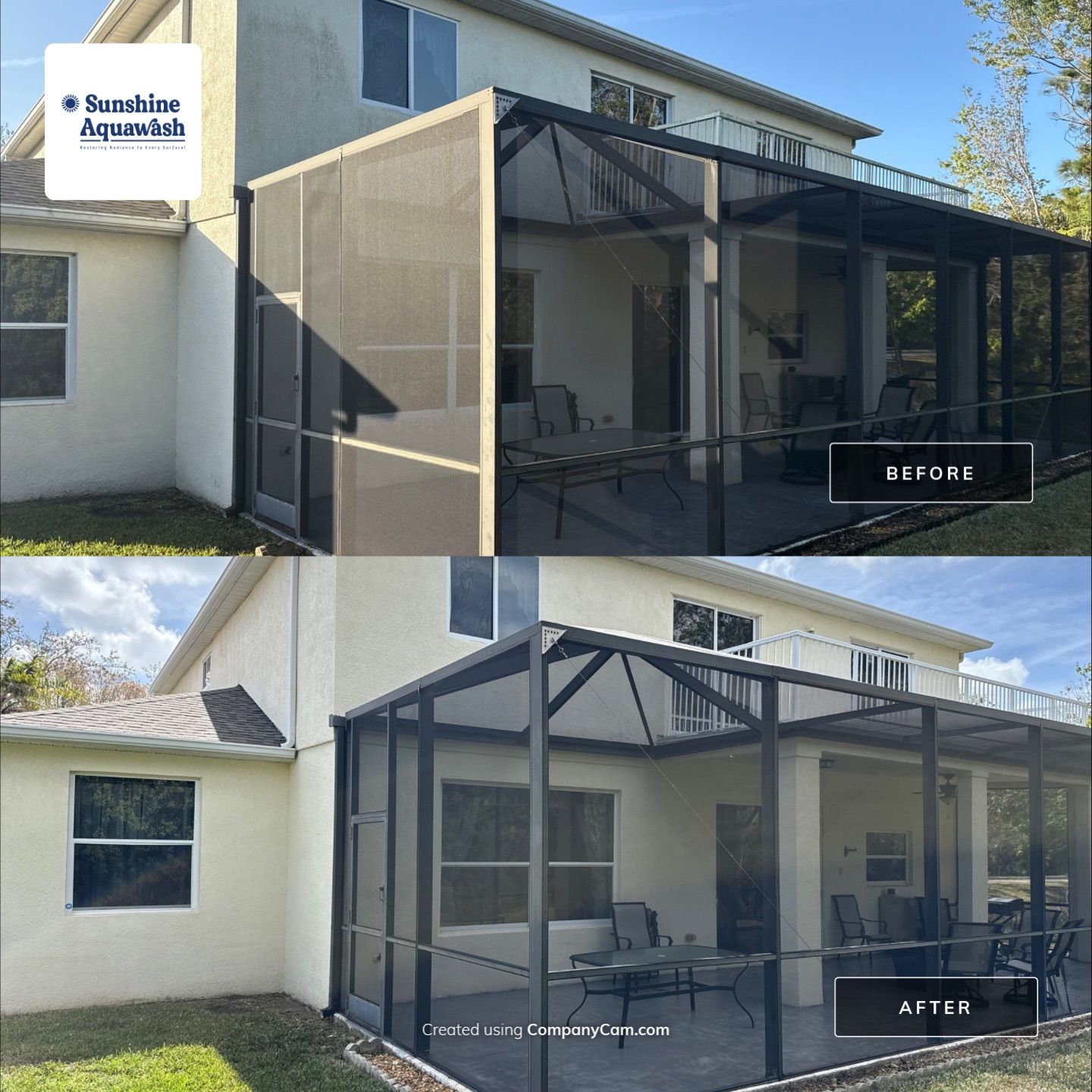 Barrington Ridge 2-Story House & Driveway Cleaning – Before & After Transformation! by Sunshine AquaWash