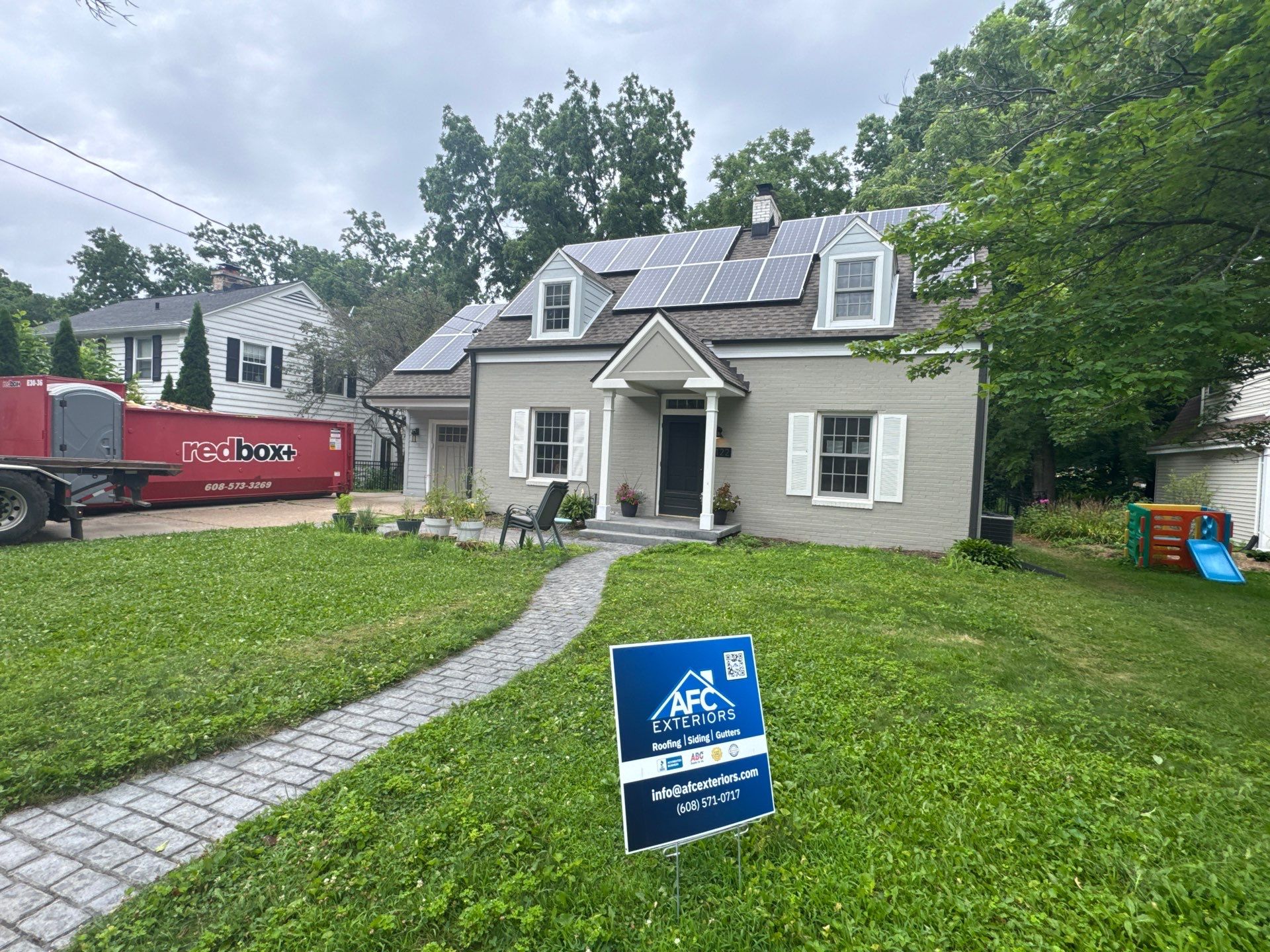 C.M.: Roof and siding by AFC Exteriors