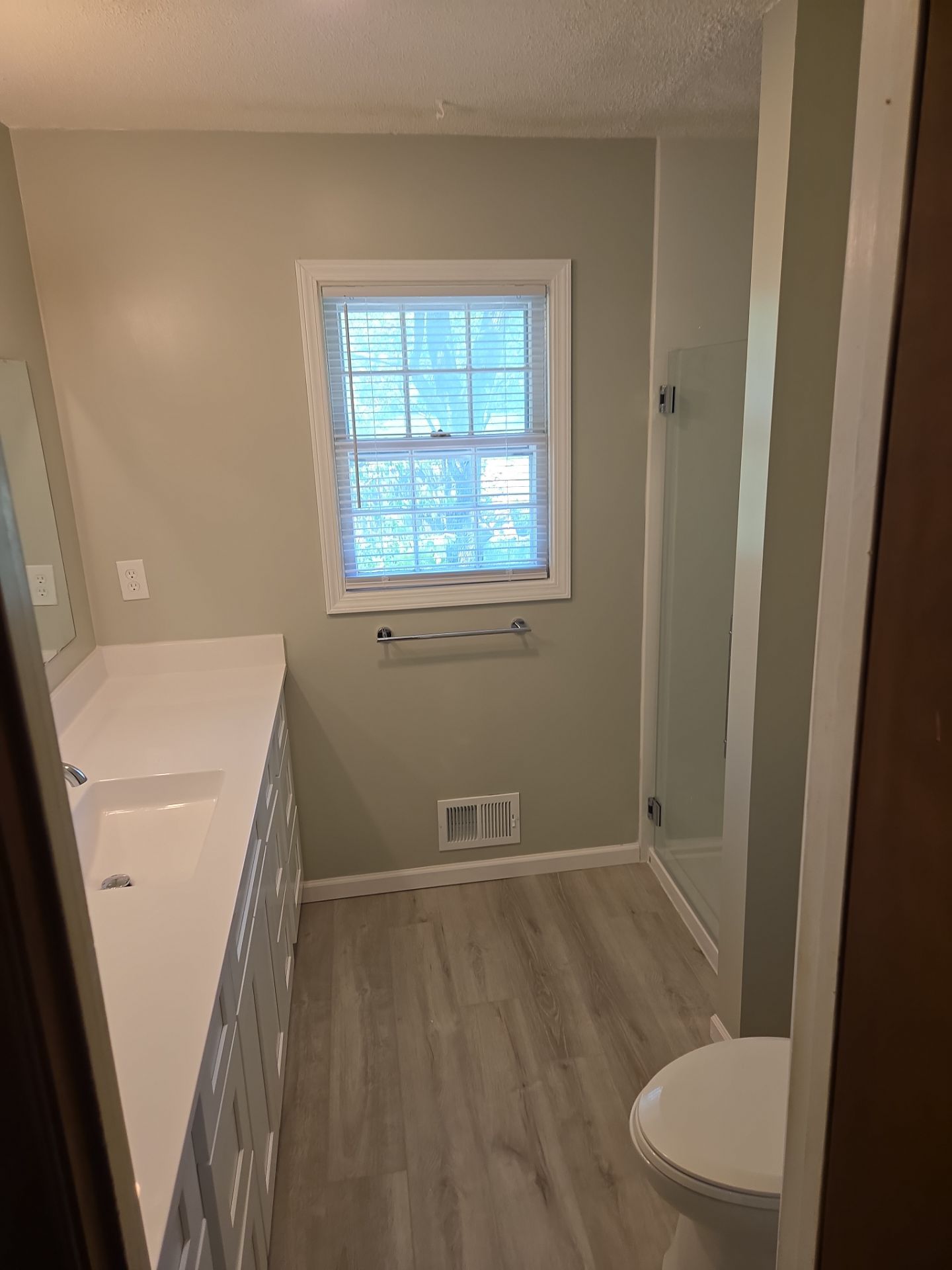 Bathroom Remodel using Shower Door by The Shower Company