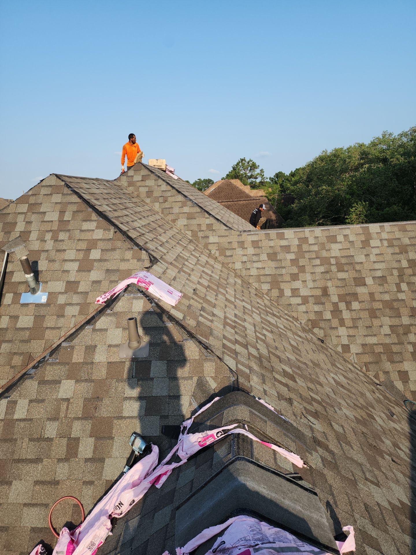 Residential Roofing Repair using Owen's Corning Duration (Lifetime) Shingles by Roof Repair Company