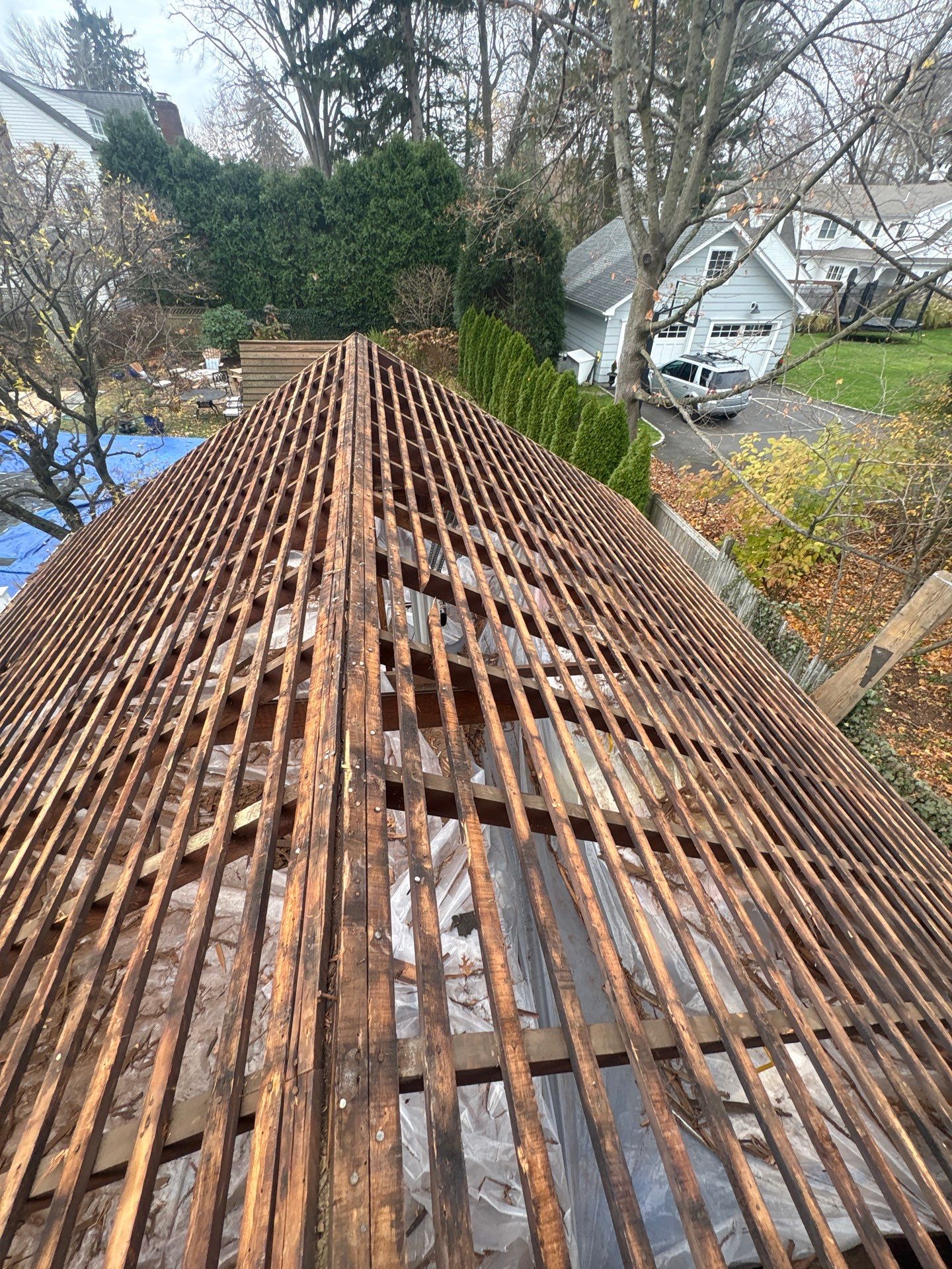 Darien, CT Asphalt, Copper Roof & Half Round Gutters  by Rinaldi Brothers