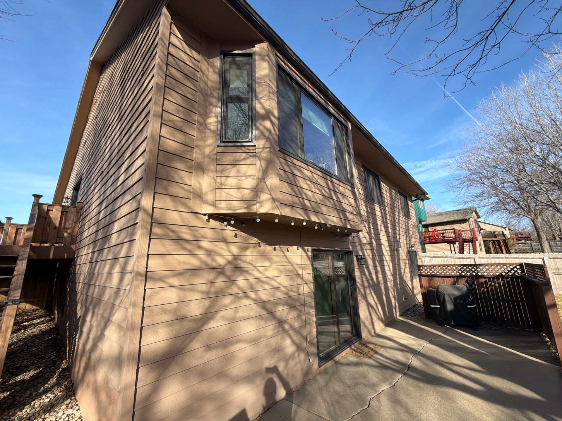 Wood Siding Restoration and Exterior Painting in Sioux Falls by Select Painting, Coatings & Garage Cabinets