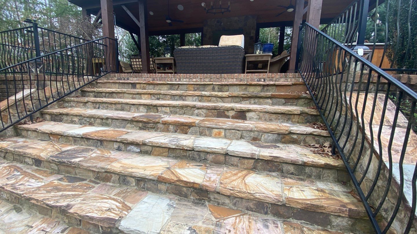 travertine  using Concrete Sealant by DuraSeal