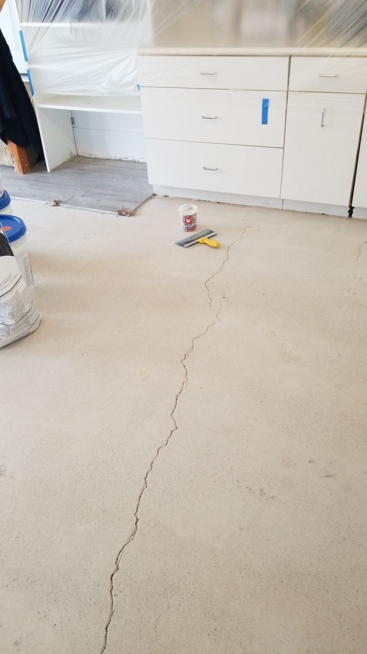 Garage Floor in Domino by Spectrum Painting, LLC