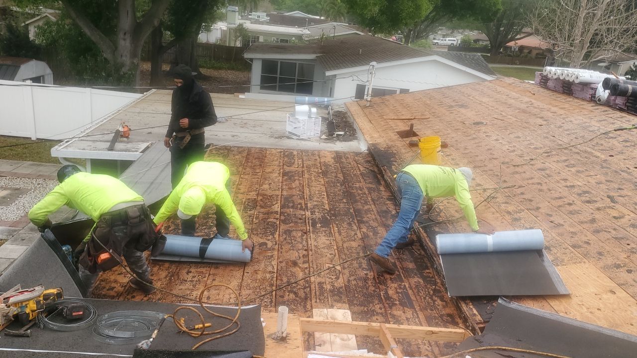 Project in St. Petersburg 33710 by Mitchell Roofing Company LLC