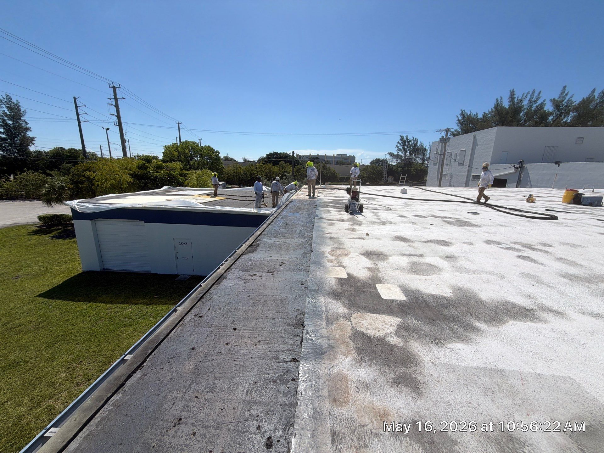 Fort Lauderdale Commercial Roof Restoration and Reflective Coating Installation by Roof King LLC