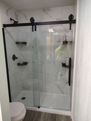 Bathroom remodel w/shower upgrade