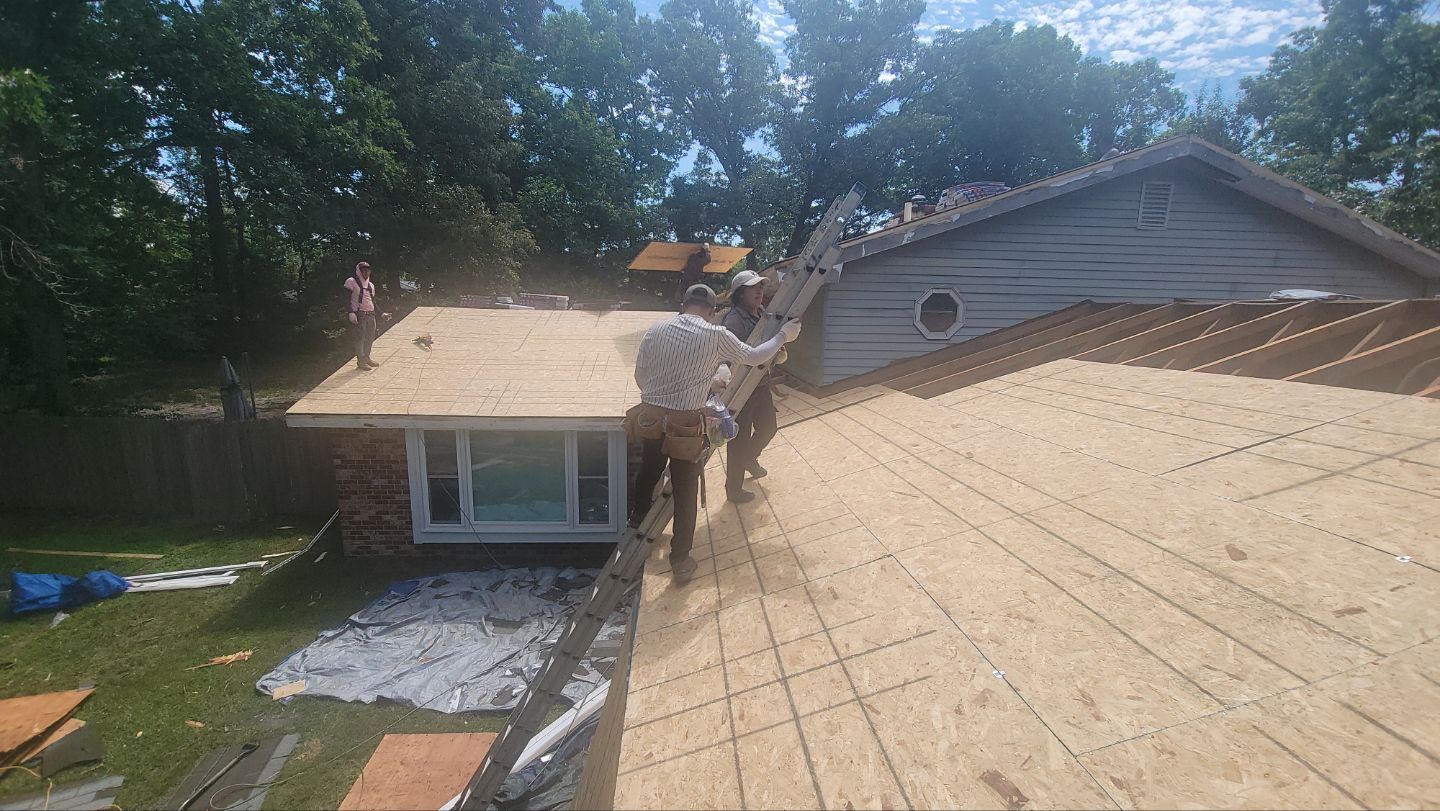 Roof Installation using GAF Timberline HDZ by ExteriorPros